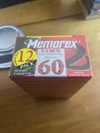 12 Pack Memorex Dbs 60 Minute Blank Cassette Audio Tape New Sealed. Fixed Price $25.00.