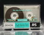 (used) Denon Rs 90 Blank Audio Cassette Tape Type Normal Bias Japan 1991. Fixed Price $9.99.