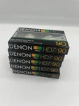 Denon HD7 90-MIN High Position Type Ii Blank Audio Cassette Tape Lot (5 Total). Fixed Price $100.00.