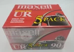 5 Pack Audio Cassette Tapes Sealed Tdk Normal Bias Maxell Ur 90 Udii Maxwell New. Fixed Price $24.95.