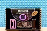 Maxell Cd Capsule Ii 110 1990 Type Blank Cassette Tape (1) (sealed). Fixed Price $26.99.