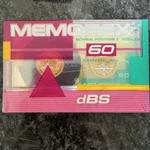 Memorex DBS-60 Normal Bias 60-MIN Audio Cassette Tape Sealed New Type. Fixed Price $10.99.