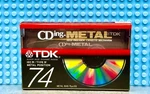 Tdk Cding Metal 74 1994 Japan Type Iv Cassette Tape (1) (sealed). Fixed Price $30.59.