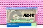 Denon Re 46 Type I Blank Cassette Tape (1) (sealed). Fixed Price $26.09.