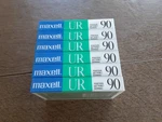 Vintage Maxell Ur 90 Iec Type 1 Blank Cassette Tapes Sealed Lot Of 6. Fixed Price $13.99.