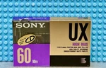 Sony Ux 60 1990 Usa Type Ii Cassette Tape (1) (sealed). Fixed Price $26.99.