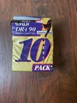 Fuji Dr-i Audiocassettes Extraslim Case 10-PACK New Vintage 90S Minutes. Fixed Price $13.50.