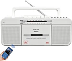 Cassette Player Boombox, Portable Am/fm Radio Stereo With Bluetooth, Usb, Dual. Fixed Price $83.99.
