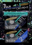 Vintage 2-PACK Fuji Dr-i Cassette Tape Case 90 Min.. Fixed Price $19.99.