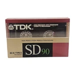 Tdk SD90 Iec Ii Type Audio Cassette Tape Sealed Vintage. Fixed Price $17.95.