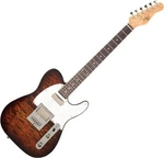 Michael Kelly MK55EDTPRO Enlightened Dark Tiger's Eye Electric Guitar. Fixed Price $495.00.