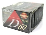 Tdk D60 Blank Audio Cassette High Output Ieci/type 8-PACK Made In Japan New. Fixed Price $22.43.