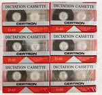 Lot Of Certron D60 Dictation Cassette Tapes Minute. Fixed Price $31.99.