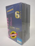 3 Pack Vintage Blockbuster (T-120) Blank (vhs) Tape (6) Hours New / Sealed. Fixed Price $14.99.