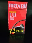 Maxell UR60 Audio Cassette Tapes Normal Bias (12-PACK) Factory Sealed. Fixed Price $24.99.