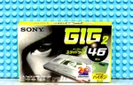 Sony Gig 2 46 1999 Japan Type Ii Blank Cassette Tape (1) (sealed). Fixed Price $23.39.