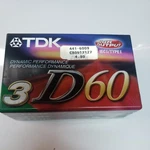 Tdk D60 3PACK (new) Cassette. Fixed Price $13.82.
