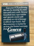 Geneva Vhs Wet Spray Video Head Cleaner 1985 Kly- Pre-owned With Cleaning. Fixed Price $9.99.