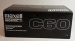 10 Maxwell C60 Professional Cassette Tapes Communicator Series New Sealed. Fixed Price $15.00.