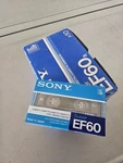 Sony Super EF60 Minute Audio Cassette Tape New Sealed Made Japan. Fixed Price $7.99.