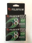 Fujifilm 8MM Video Cassette Tapes P6-120 2-PACK. Fixed Price $10.00.