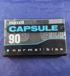 Maxell Capsule Type I 1990 Japan Blank Cassette Tape (1) (sealed). Fixed Price $17.99.