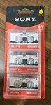 Sony MC-90 Microcassette Minute Blank Audio Tape 6-PACK New. Fixed Price $19.54.