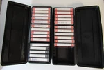 Two Alpha Audio Tape Storage Box Case Holders 26 Used Cassettes. Fixed Price $49.95.