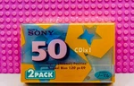 Sony Cdix 50 Twin Pack 2000 Japan Type Cassette Tapes (2) (sealed). Fixed Price $29.99.