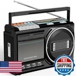 Kuephom Cassette Player Recorder With Bluetooth: Portable Radio. Fixed Price $85.28.