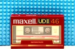 Maxell Udii 46 1985 Type Blank Cassette Tape (1) (sealed. Fixed Price $26.99.