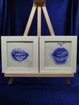 The Picture Shows Two Works Of Realistic Art 17.5X17.5CM. Fixed Price $64.08.