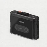 Maxell MXCP-P100 Portable Cassette Player Headphone Jack Tap Black. Fixed Price $82.49.