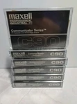 Maxell Professional Industrial Communicator Series C90 Cassette Lot 6. Fixed Price $12.00.