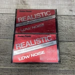 2 Realistic Type Standard Ferric Formulation Low Noise 60 Min Audio Tapes. Fixed Price $7.99.