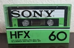 Sony Hfx 60 Type 1 Cassette Tape Sealed New Old Stock Rare. Fixed Price $59.99.