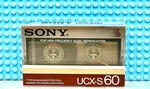 Sony Ucx-s 60 1984 Usa Type Ii Blank Cassette Tape (1) (sealed). Fixed Price $34.19.