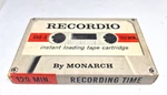 Recordio CAS-3 120 Monarch Blank Audio Cassette Tape. Fixed Price $18.99.
