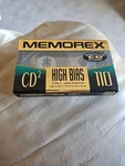 Memorex CD2 Type Ii High Bias Blank Cassette Tape New Sealed 110 Minutes. Fixed Price $5.00.