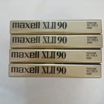 Maxell Audio Cassettes (4) High Bias Xlii 90 Minutes Factory Sealed Iec Type. Fixed Price $27.68.