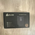 Klim K8 Portable Cassette Player Am/fm Radio, Record, Black, Earphone Jack. Fixed Price $25.00.