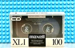 Maxell Xli 100 1988 Japan Type Blank Cassette Tape (1) (sealed). Fixed Price $21.59.