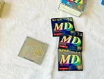 3 Sealed Fuji Md (minidiscs) / Recording 74 Minutes. Plus 1 Open. Fixed Price $25.00.