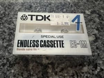 Tdk Endless Cassette EC-1M Min 1987 Japan Tape Sealed. Fixed Price $17.95.