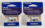 2 Olympus XB60 MC-60 Microcassette Maximized Recording Tapes Japan. Fixed Price $15.99.