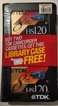 Tdk HS120 Minute 8MM Video Cassette Tapes, Sealed, New. W/ Free Storage Case. Fixed Price $9.95.