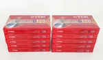 (10) Tdk Superior Normal Bias D120 Audio Cassette Min Sealed. Fixed Price $54.00.
