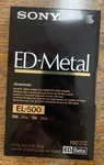 Sony EL-500 Ed-metal Video Betamax Cassette : New Original Sealed. Fixed Price $10.00.