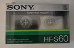 Sony Hf-s (1985) Type I/normal Bias 60 Minute Blank Tape For Jp! Sealed. Fixed Price $20.00.