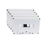 X 5 Bulk Pack 60MINUTE White Shell Blank Cassette Tape Fine Quality. Fixed Price $35.00.